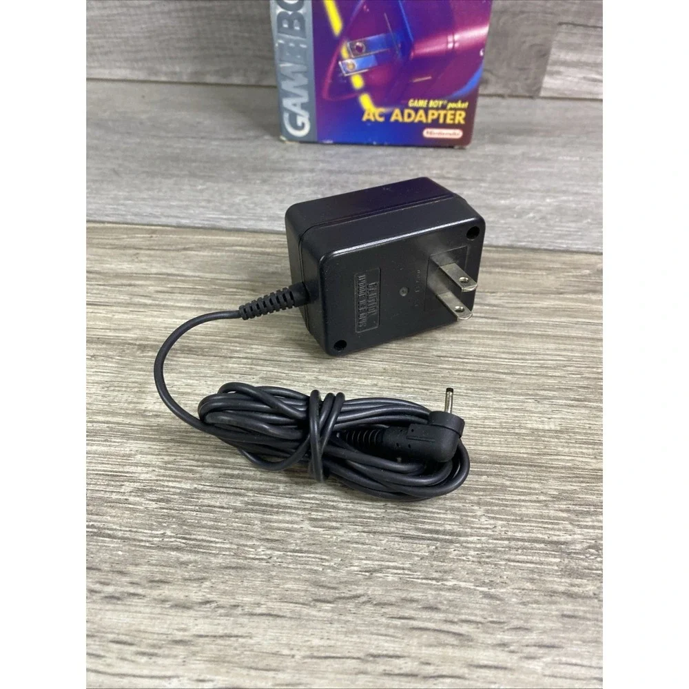 Official Nintendo Gameboy Pocket Gameboy Pocket AC Adapter w/ Box